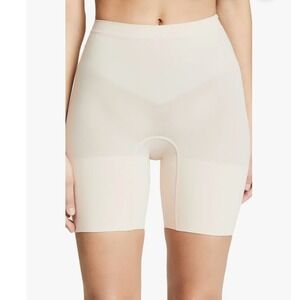 SPANX Power Short Shaper‎ 1X Soft Nude Lightweight Tummy Control Seamless